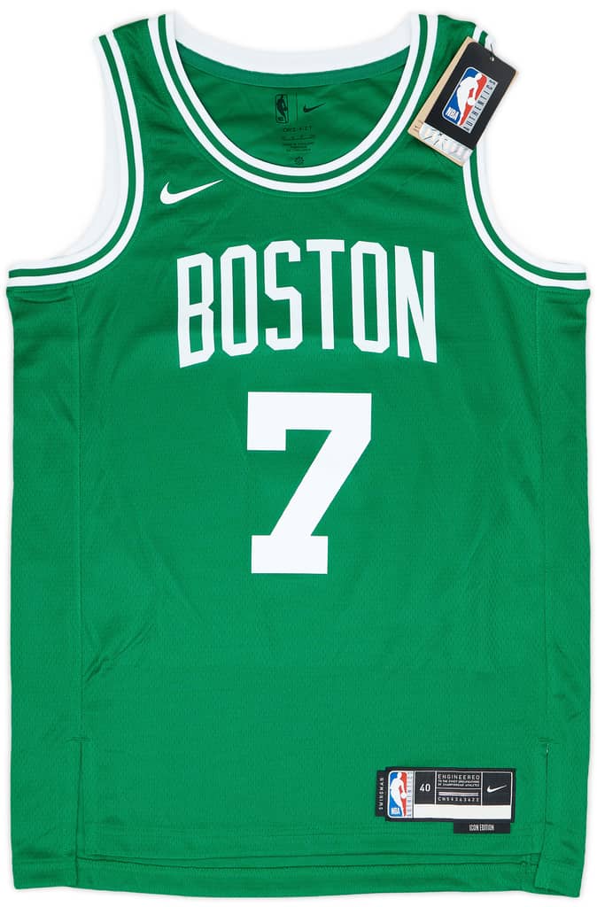 2017-25 Boston Celtics Brown #7 Nike Swingman Away Jersey (S)