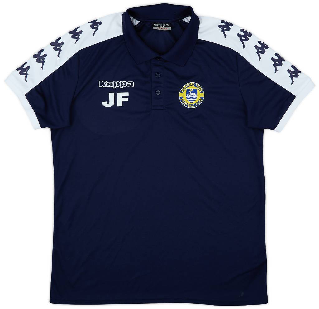 2016-17 Hertford Town Staff Issue Kappa Polo Shirt JF - 7/10 - (L)