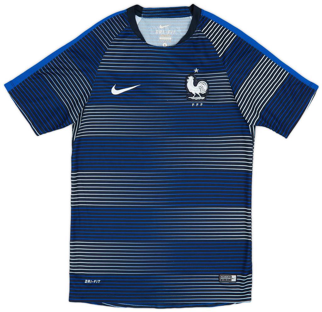 2016-18 France Nike Training Shirt - 8/10 - (S)