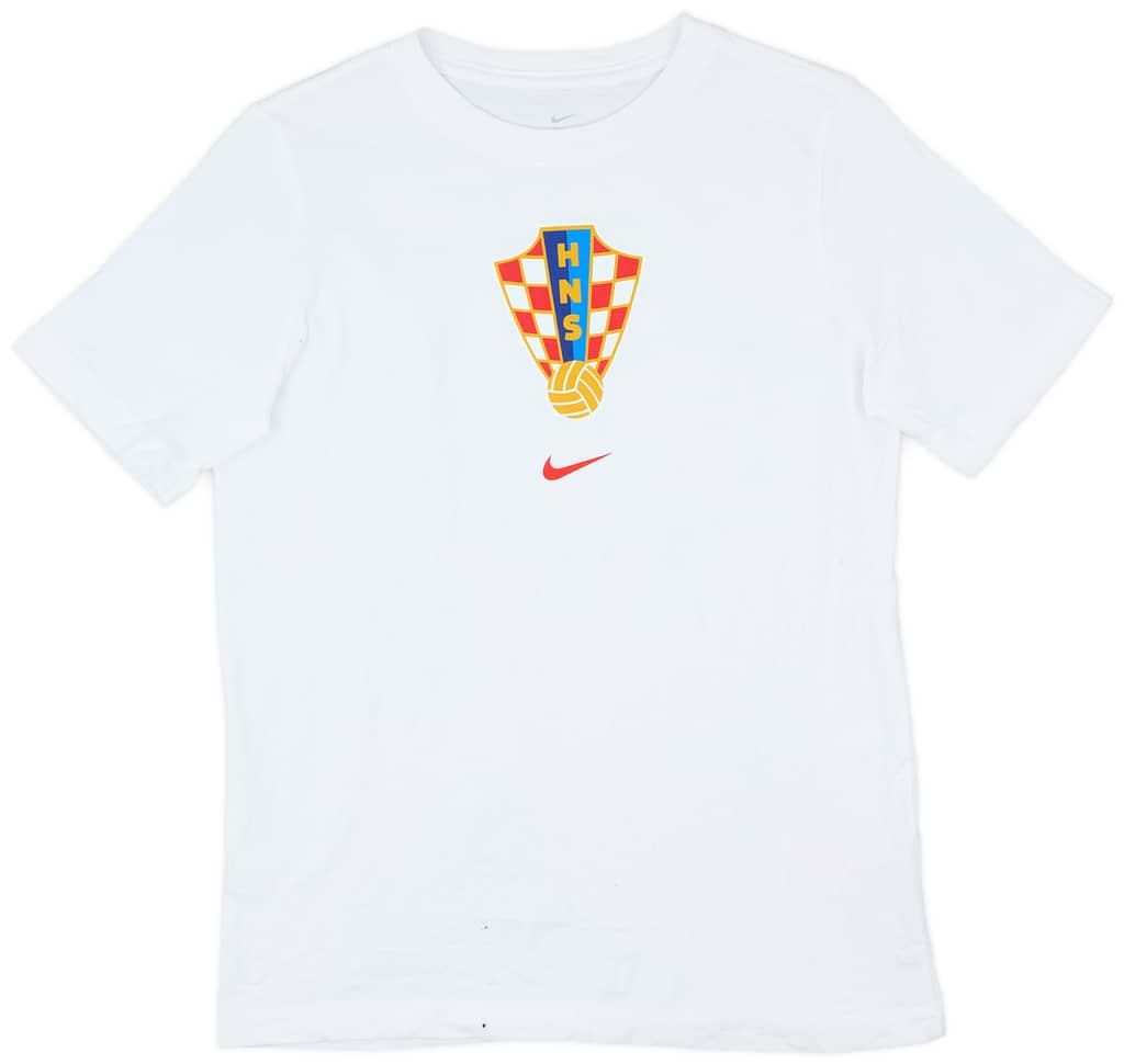 2020-21 Croatia Nike Cotton Tee - 6/10 - (XL.Boys)