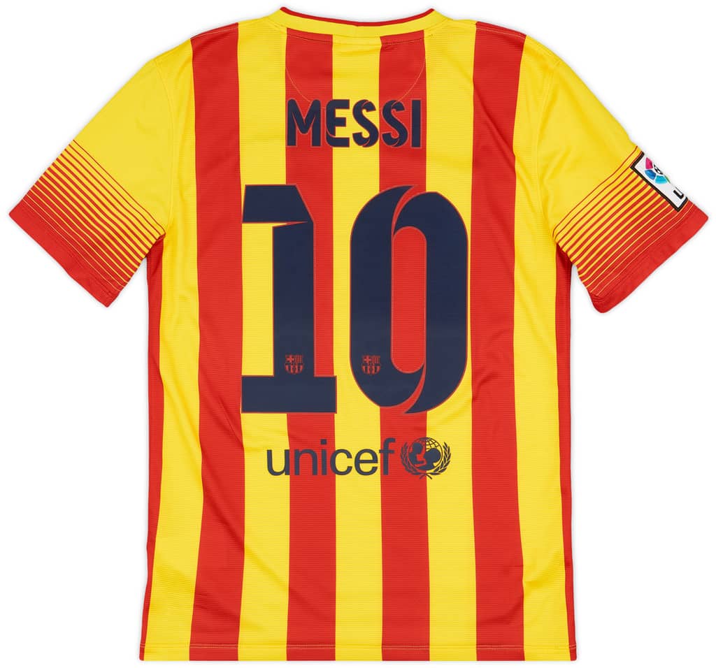 2013-15 Barcelona Away Shirt Messi #10 - 8/10 - (S)