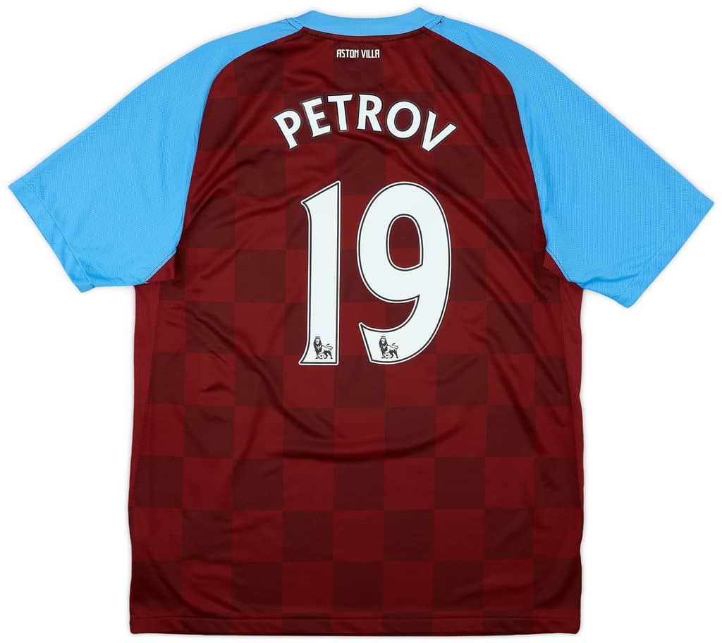 2011-12 Aston Villa Home Shirt Petrov #19 - 8/10 - (L)
