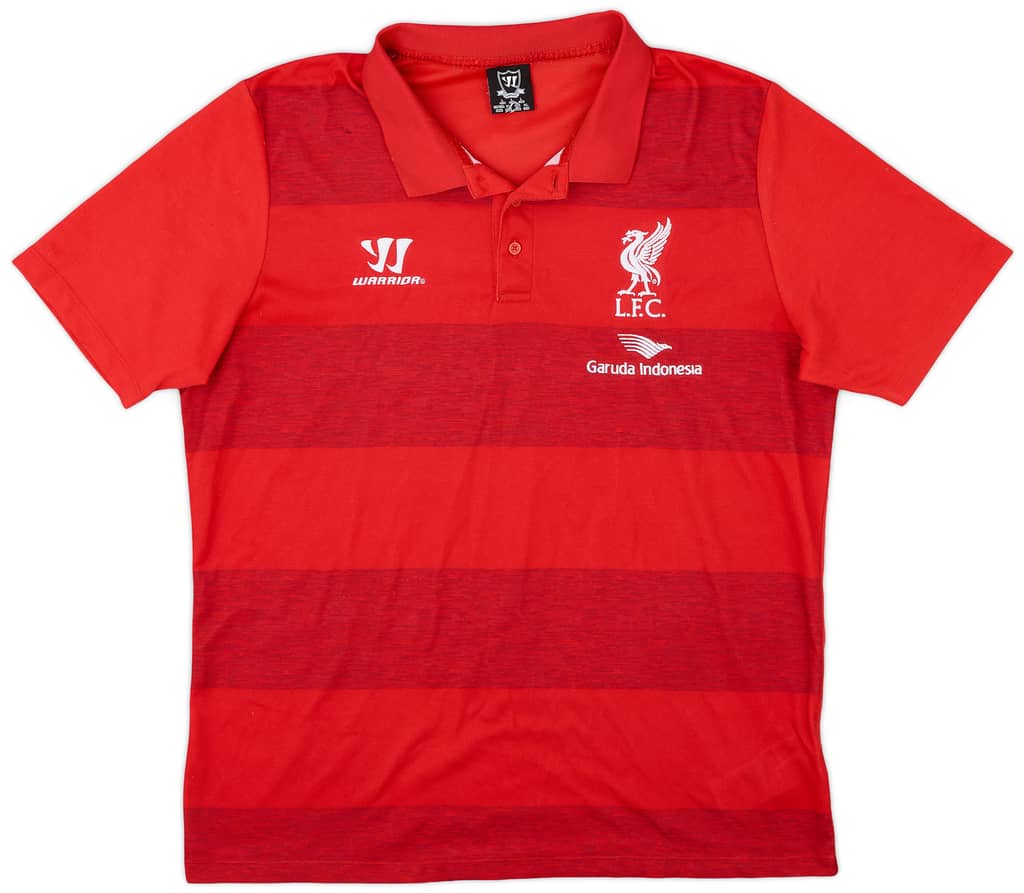 2014-15 Liverpool Warrior Polo Shirt - 9/10 - (L)