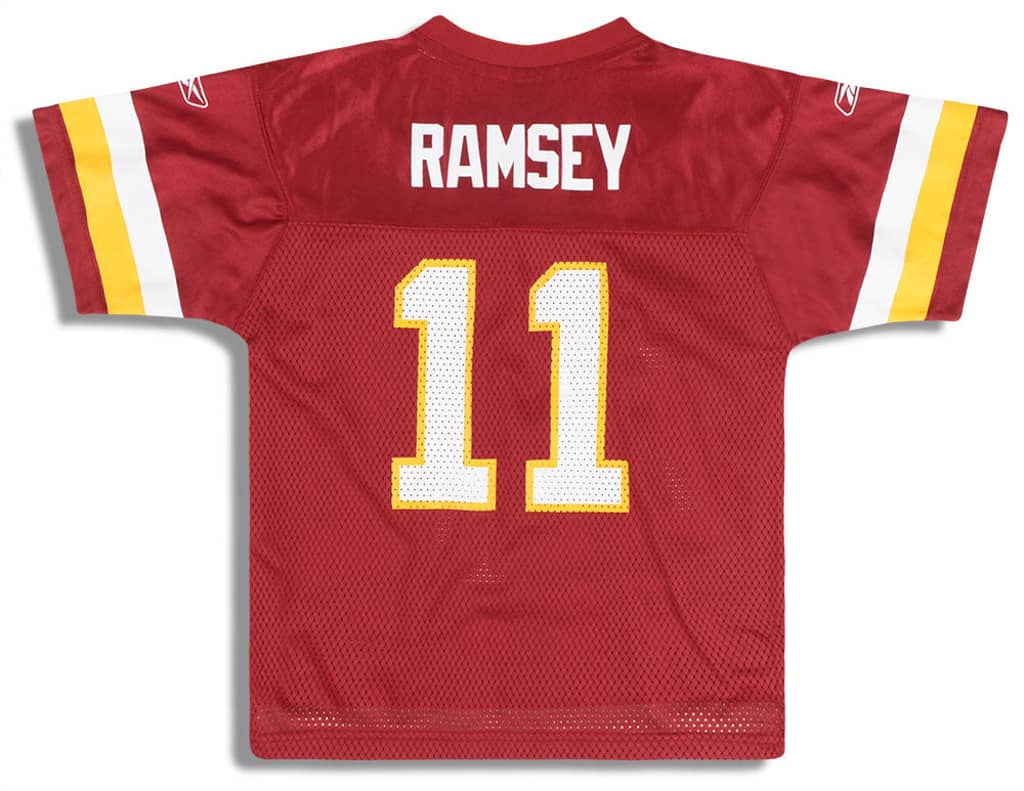 2003-04 Washington Redskins Ramsey #11 Reebok On Field Jersey (Home) Y