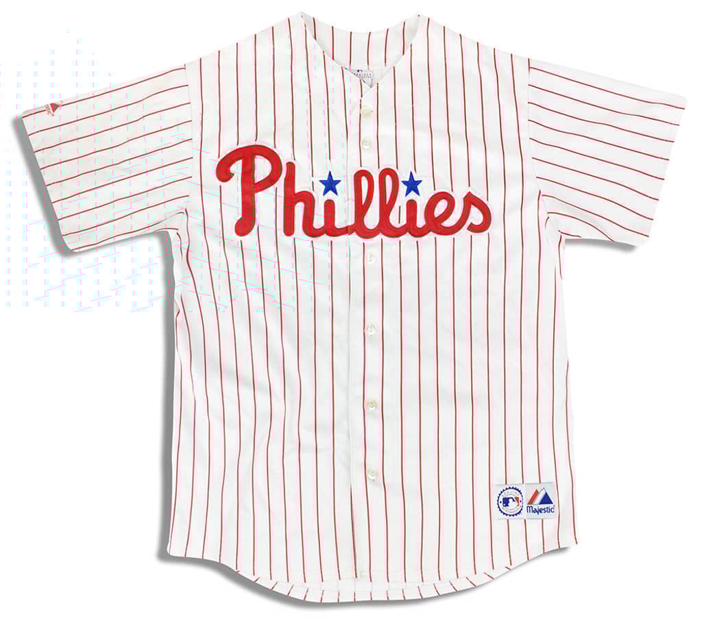2000-09 Philadelphia Phillies Majestic Jersey (Home) L
