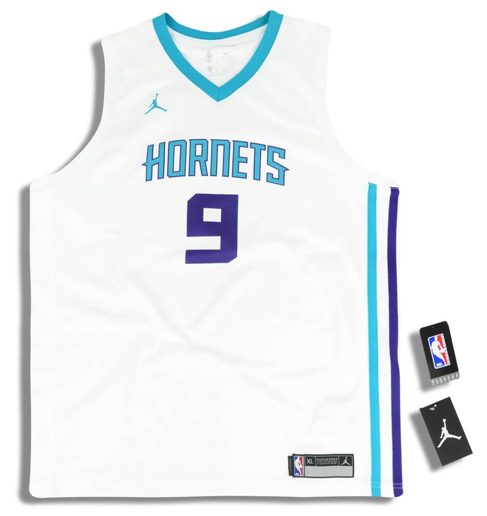2018-19 Charlotte Hornets Parker #9 Jordan Swingman Jersey (Home) Y - W/Tags