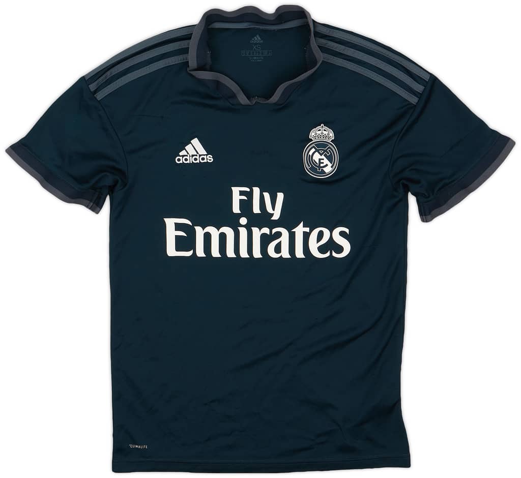 2018-19 Real Madrid Away Shirt - 7/10 - (XS)
