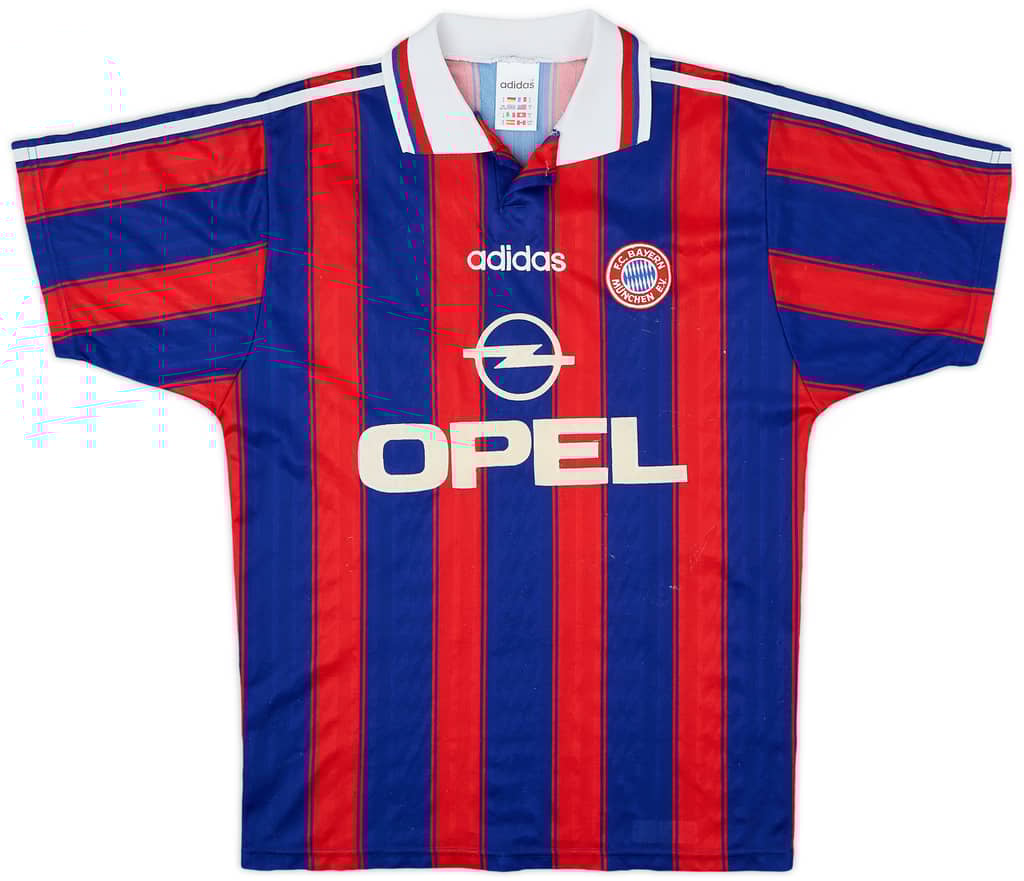 1995-97 Bayern Munich Home Shirt Zickler #21 - 7/10 - (S)