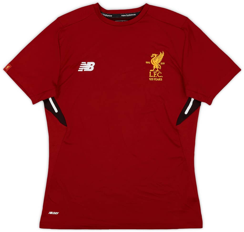 2017-18 Liverpool New Balance Training Shirt - 8/10 - (XL.Boys)