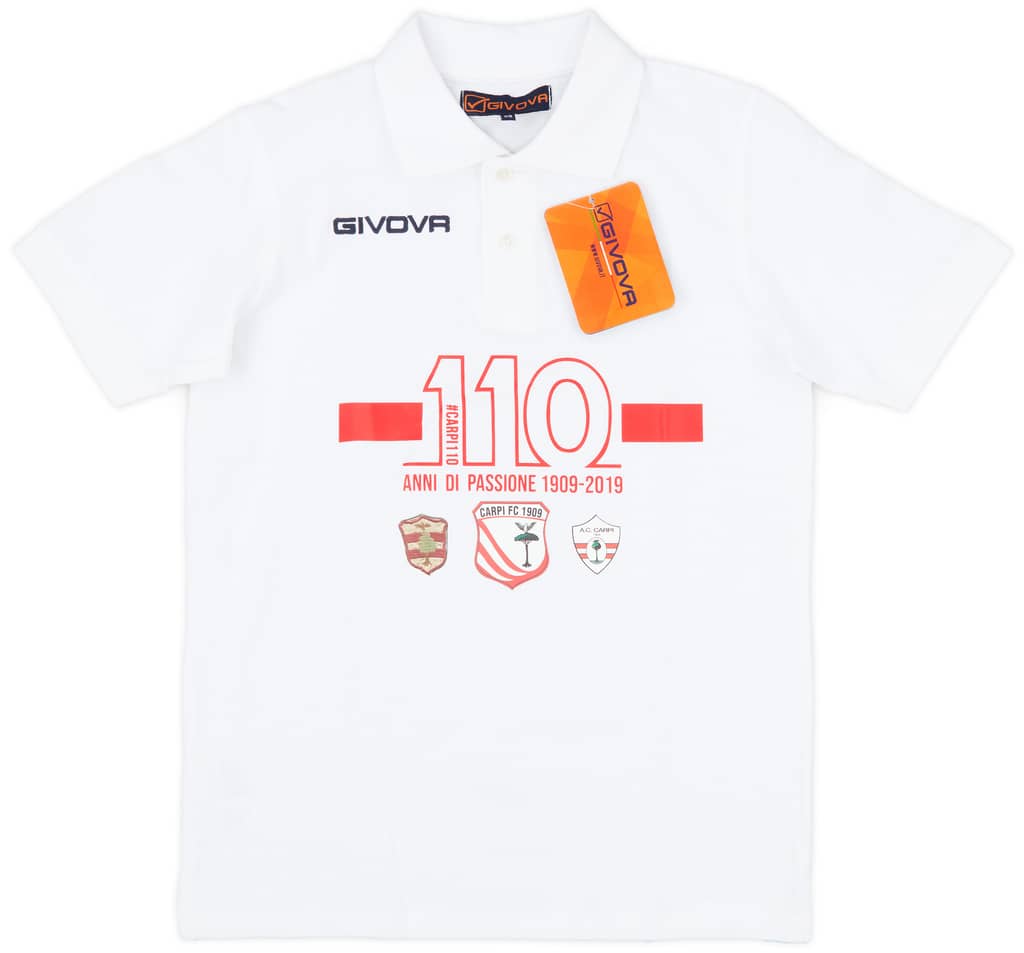 2019-20 Carpi Givova Anniversary Polo Shirt (XS)