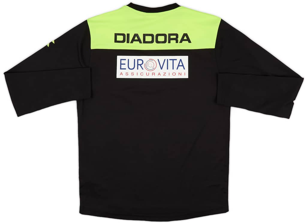 2000s Italy FIGC Diadora Referee L/S Shirt - 9/10 - (XS)