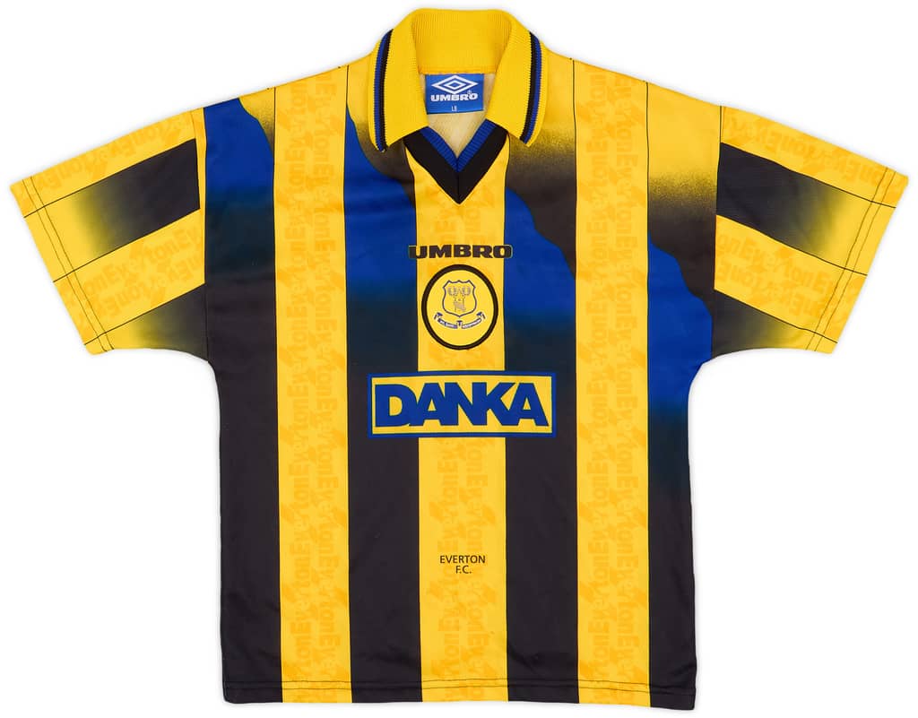 1996-98 Everton Away Shirt - 7/10 - (L.Boys)