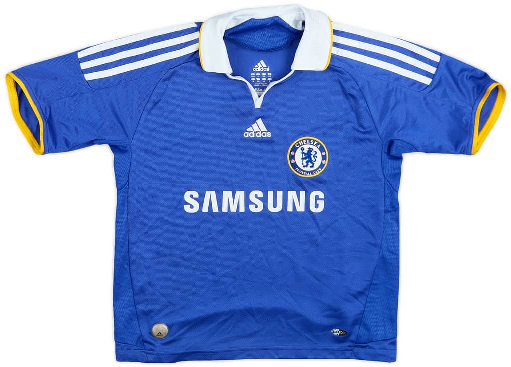 2008-09 Chelsea Home Shirt - 9/10 - (S.Boys)