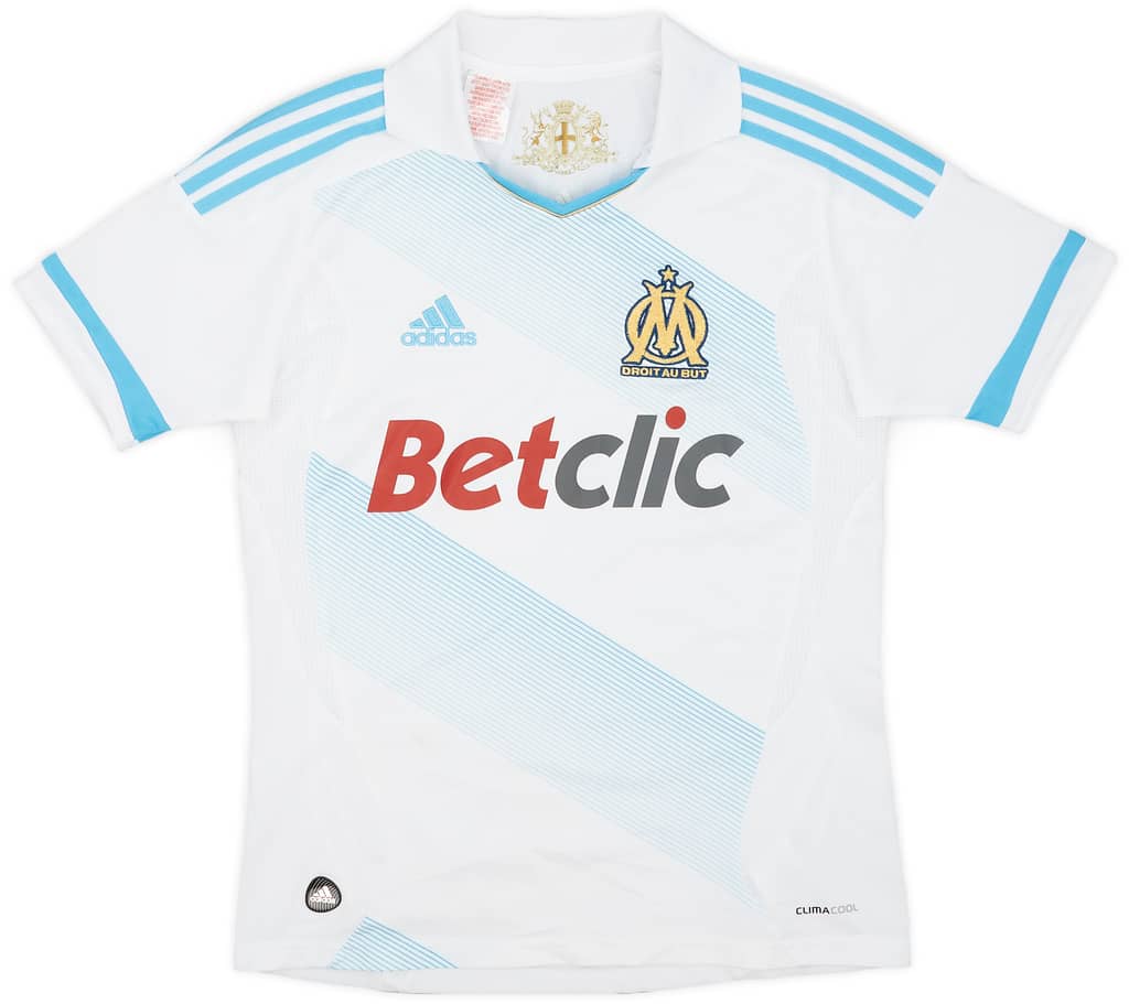 2011-12 Olympique Marseille Home Shirt - 6/10 - (L.Boys)