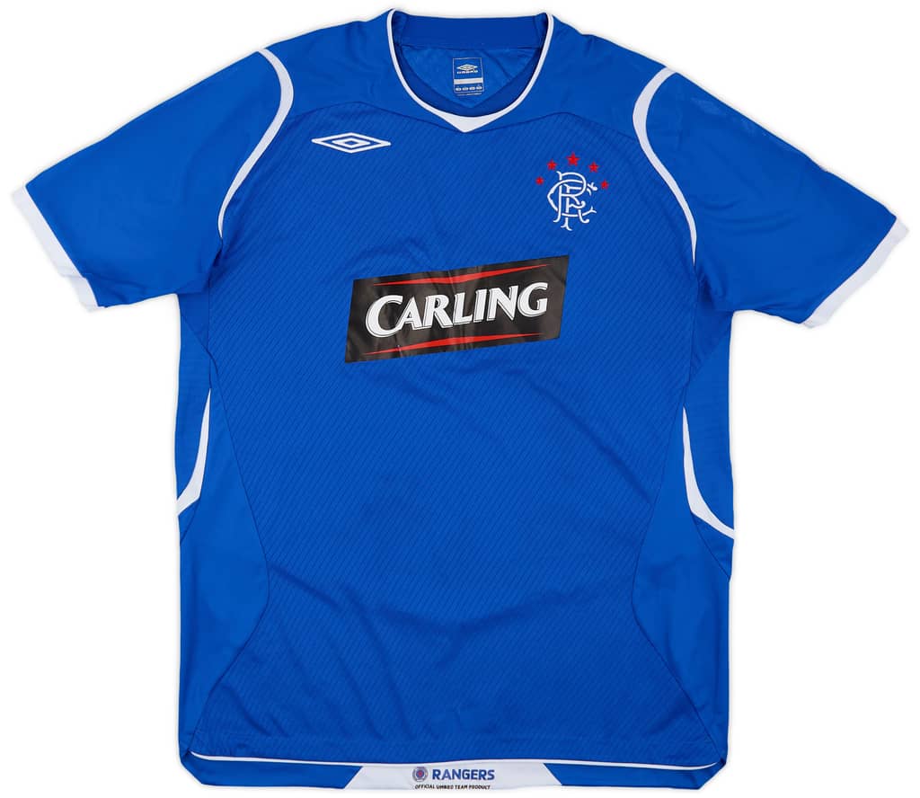 2008-09 Rangers Home Shirt - 6/10 - (L)