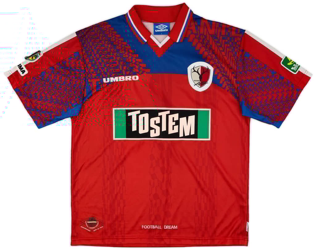 1997 Kashima Antlers Home Shirt - 8/10 - (L)