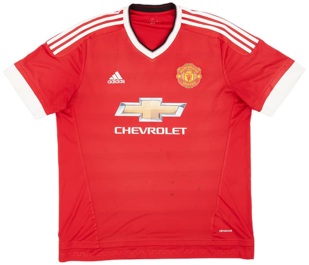 2015-16 Manchester United Home Shirt - 5/10 - (XL)