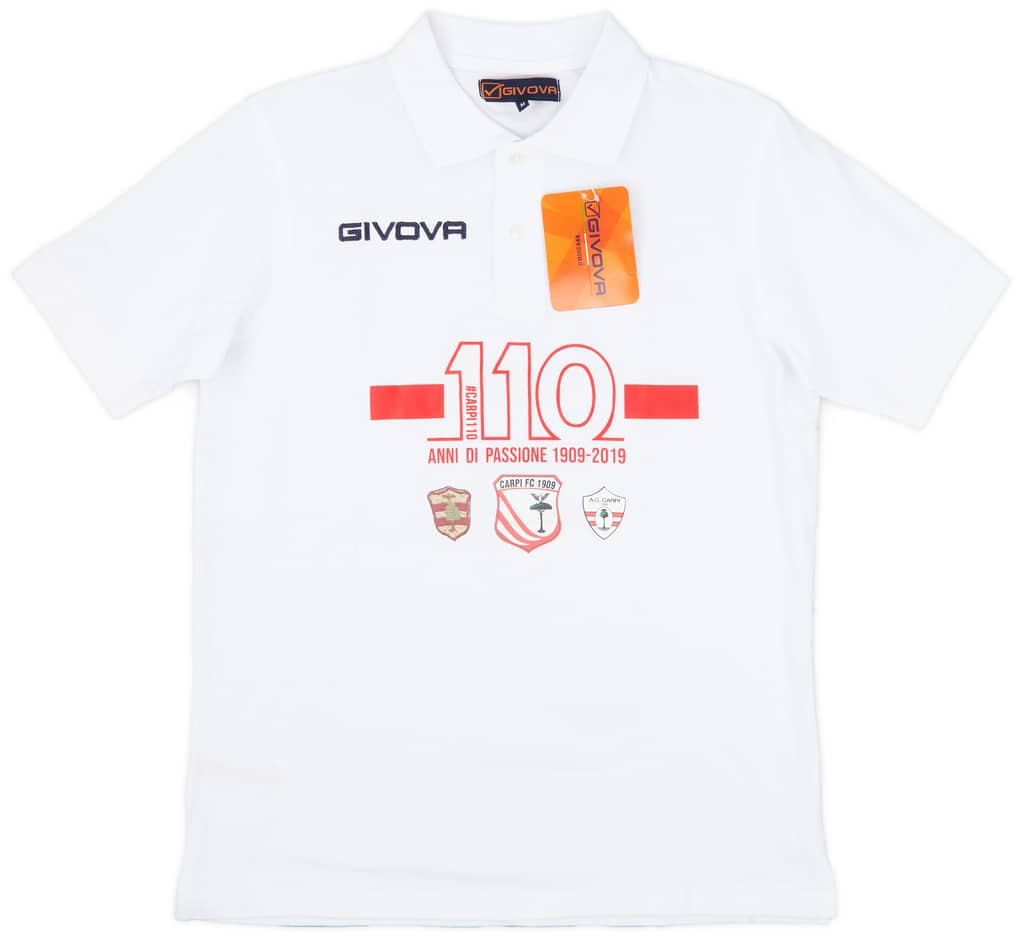 2019-20 Carpi Givova Anniversary Polo Shirt (M)