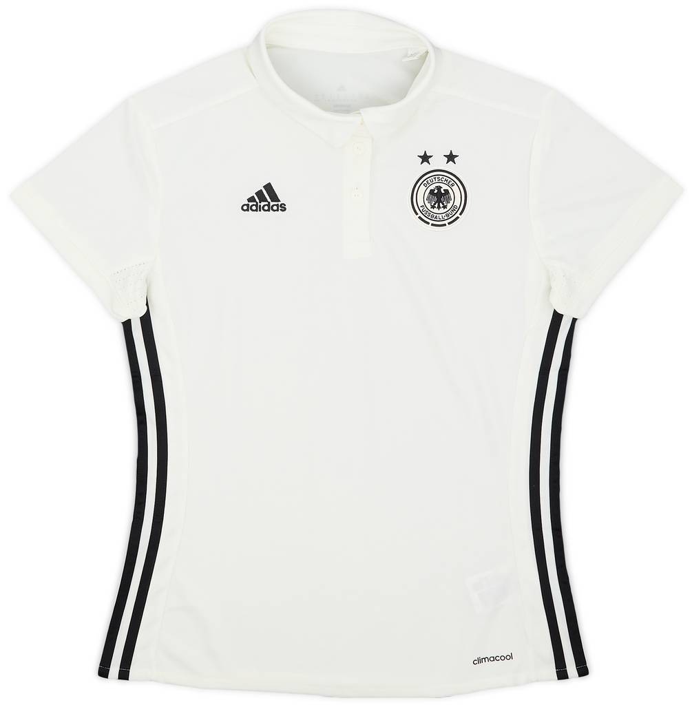 2017 Germany Women's Home Shirt - 9/10 - (Women's S)