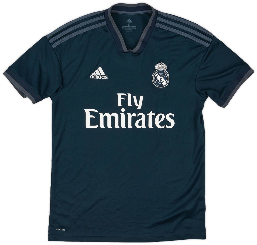 2018-19 Real Madrid Away Shirt - 8/10 - (S)