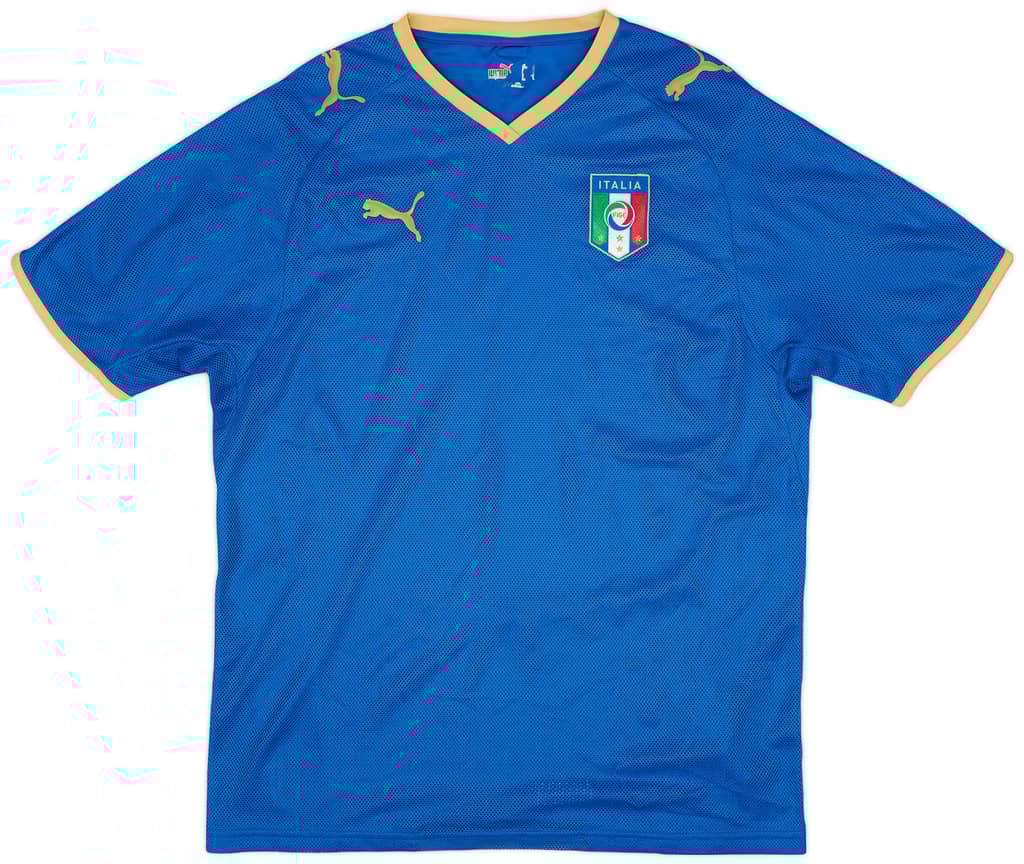 2007-08 Italy Home Shirt - 6/10 - (M)