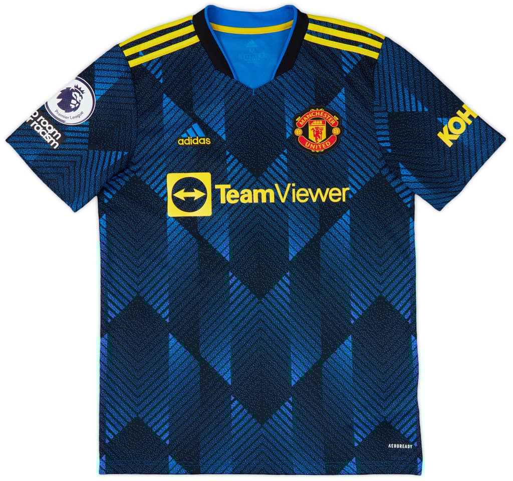2021-22 Manchester United Third Shirt Sancho #25 - 8/10 - (M)