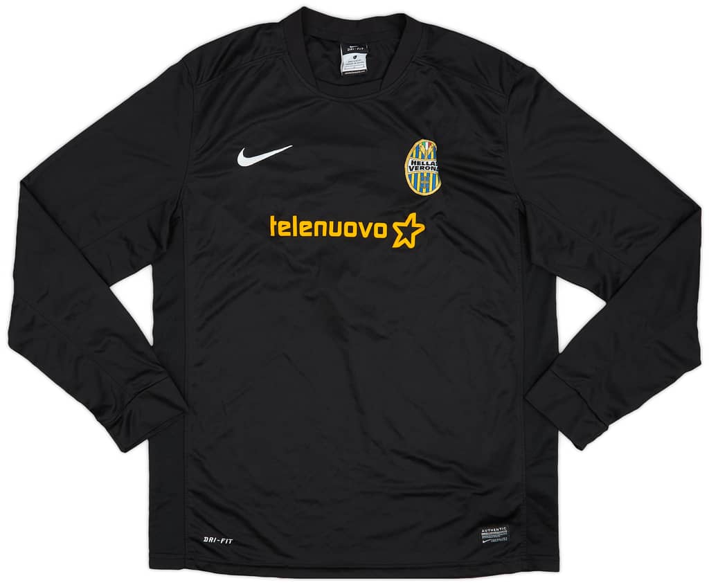 2013-14 Hellas Verona Youth Third L/S Shirt #13 - 8/10 - (L)