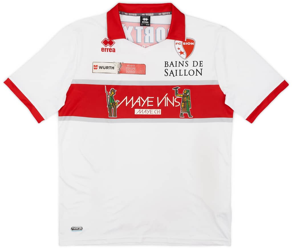 2013-14 FC Sion Home Shirt - 7/10 - (XXL)
