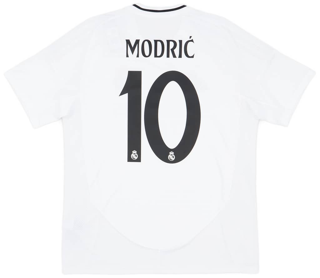 2024-25 Real Madrid Home Shirt Modric #10