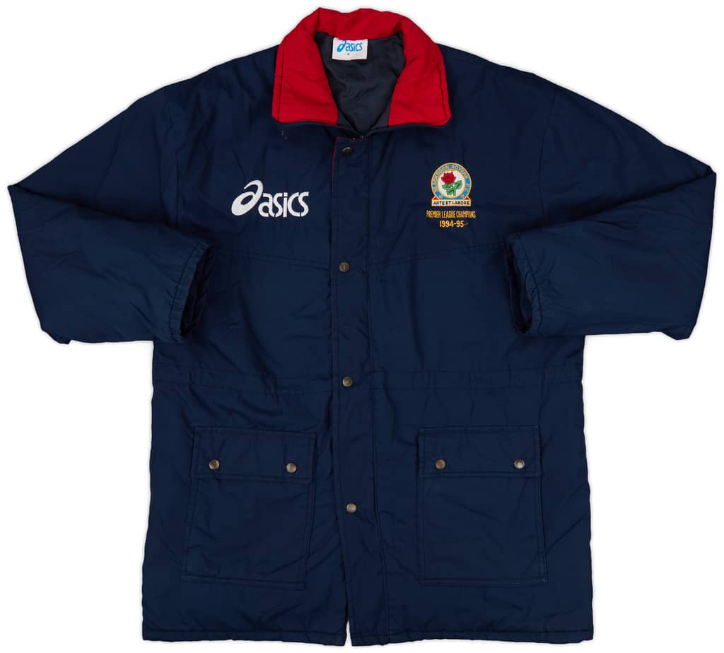 1994-95 Blackburn Asics Padded Jacket - 7/10 - (M)