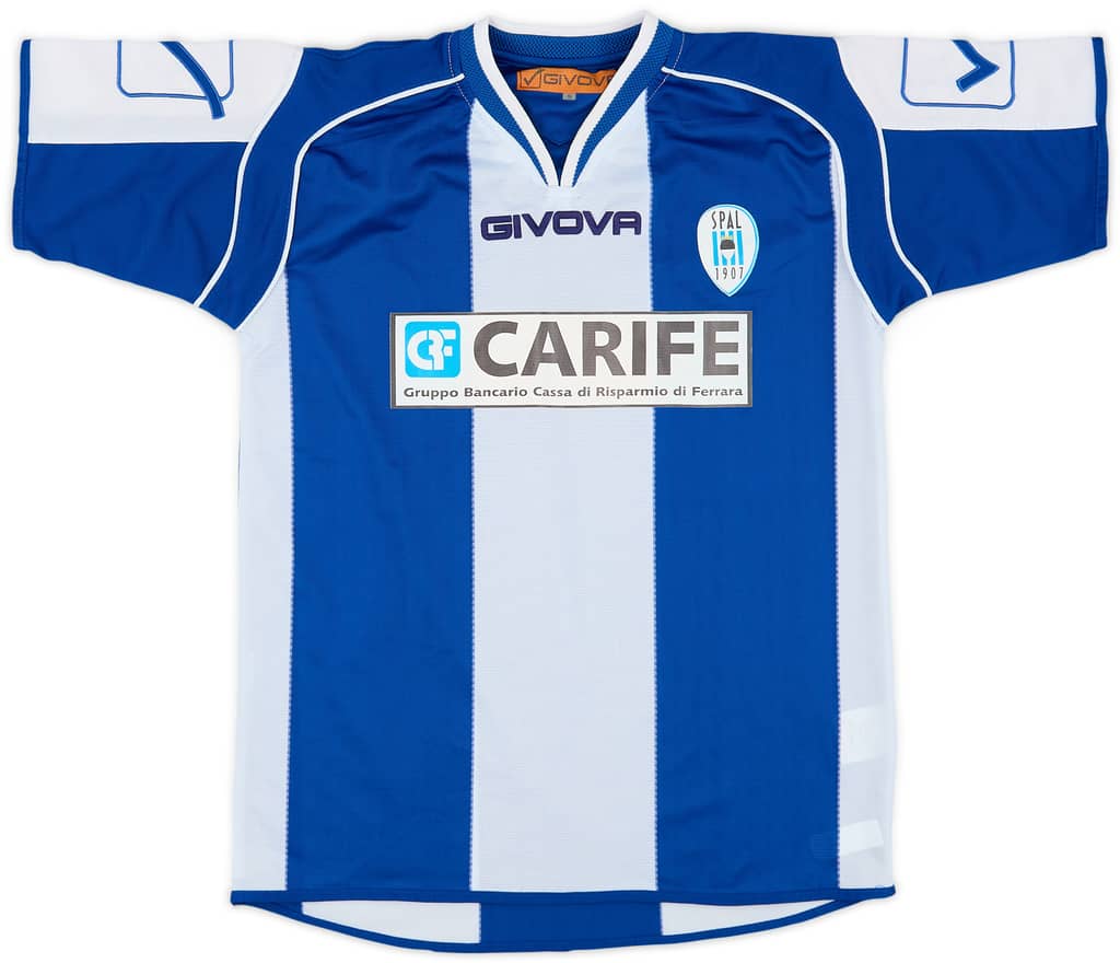 2010-11 SPAL Home Shirt - 7/10 - (S)
