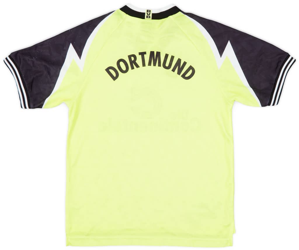 1995-96 Borussia Dortmund Home Shirt - 10/10 - (L.Boys)