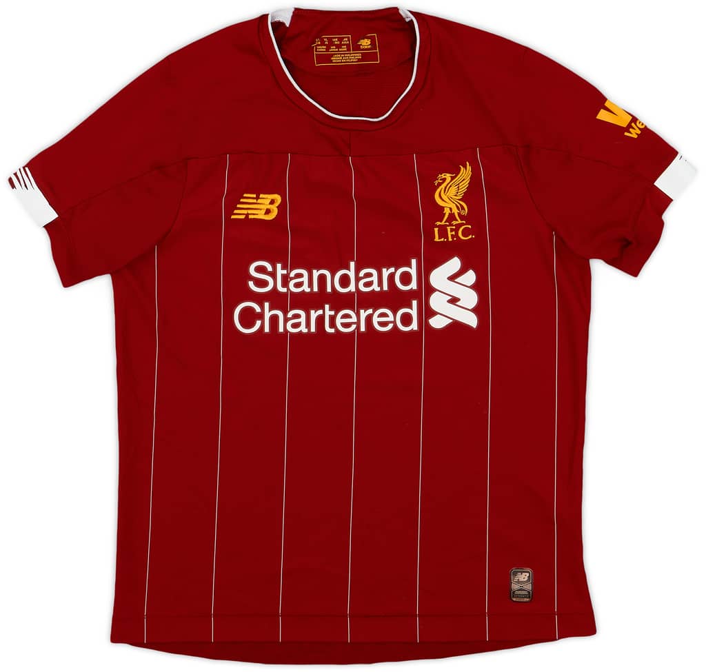 2019-20 Liverpool Home Shirt - 8/10 - (L.Boys)