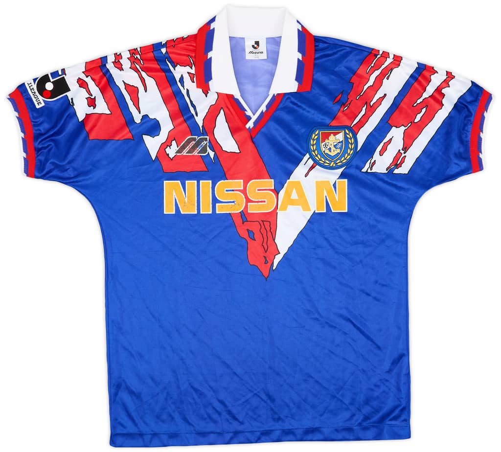 1993-94 Yokohama Marinos Home Shirt - 6/10 - (L)
