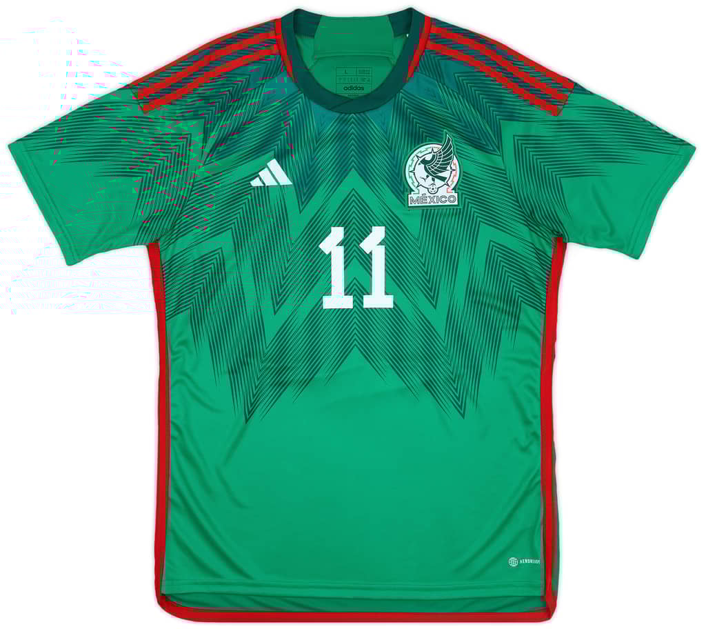 2022-23 Mexico Home Shirt S.Gimenez #11 - As New