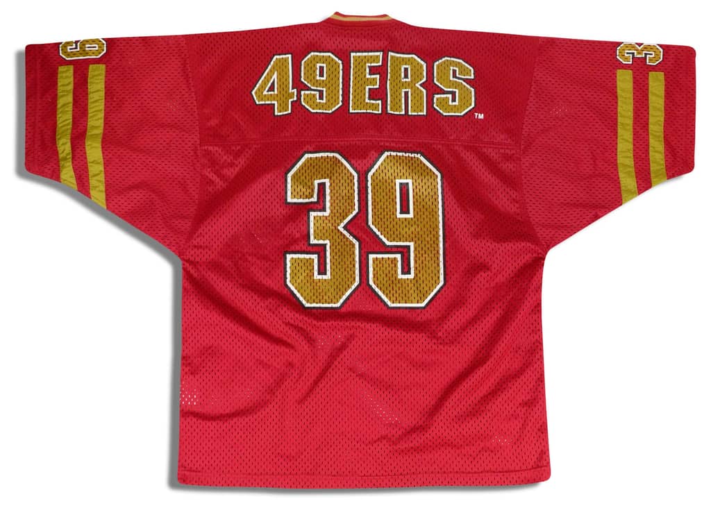 1997 San Francisco 49ers #39 CMP Jersey M