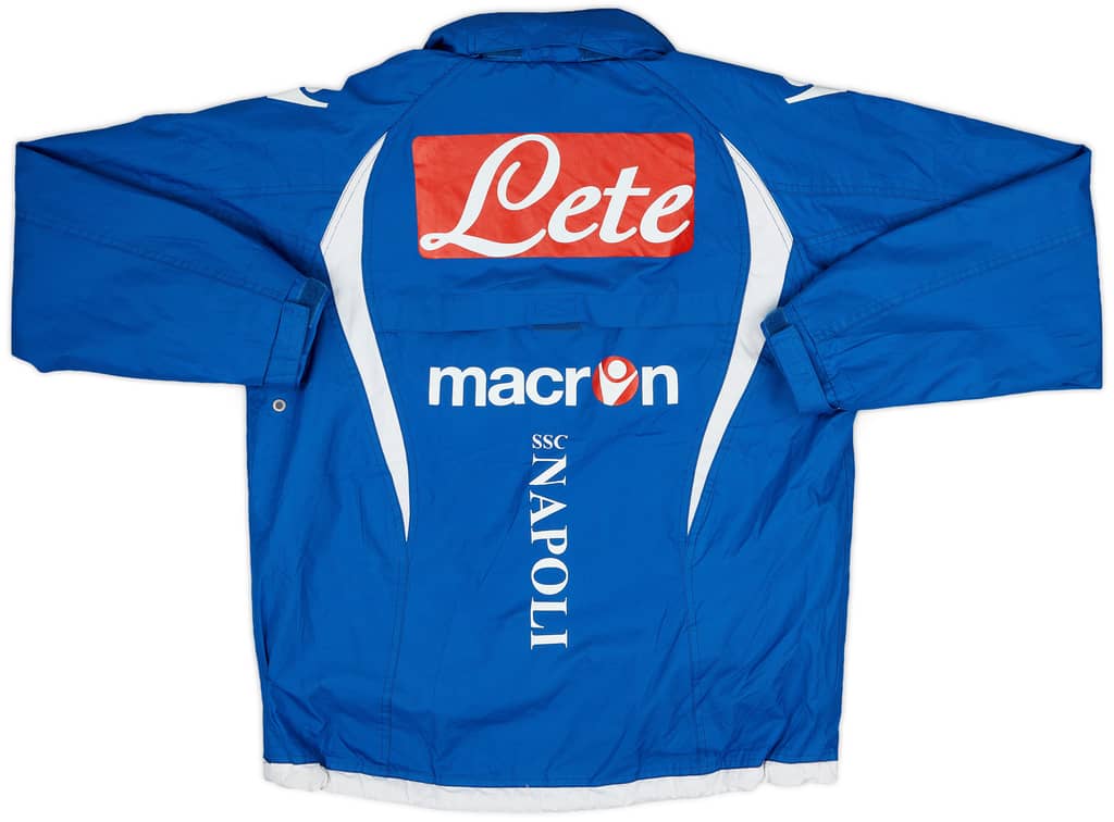 2009-10 Napoli Macron Rain Jacket - 10/10 - (S)
