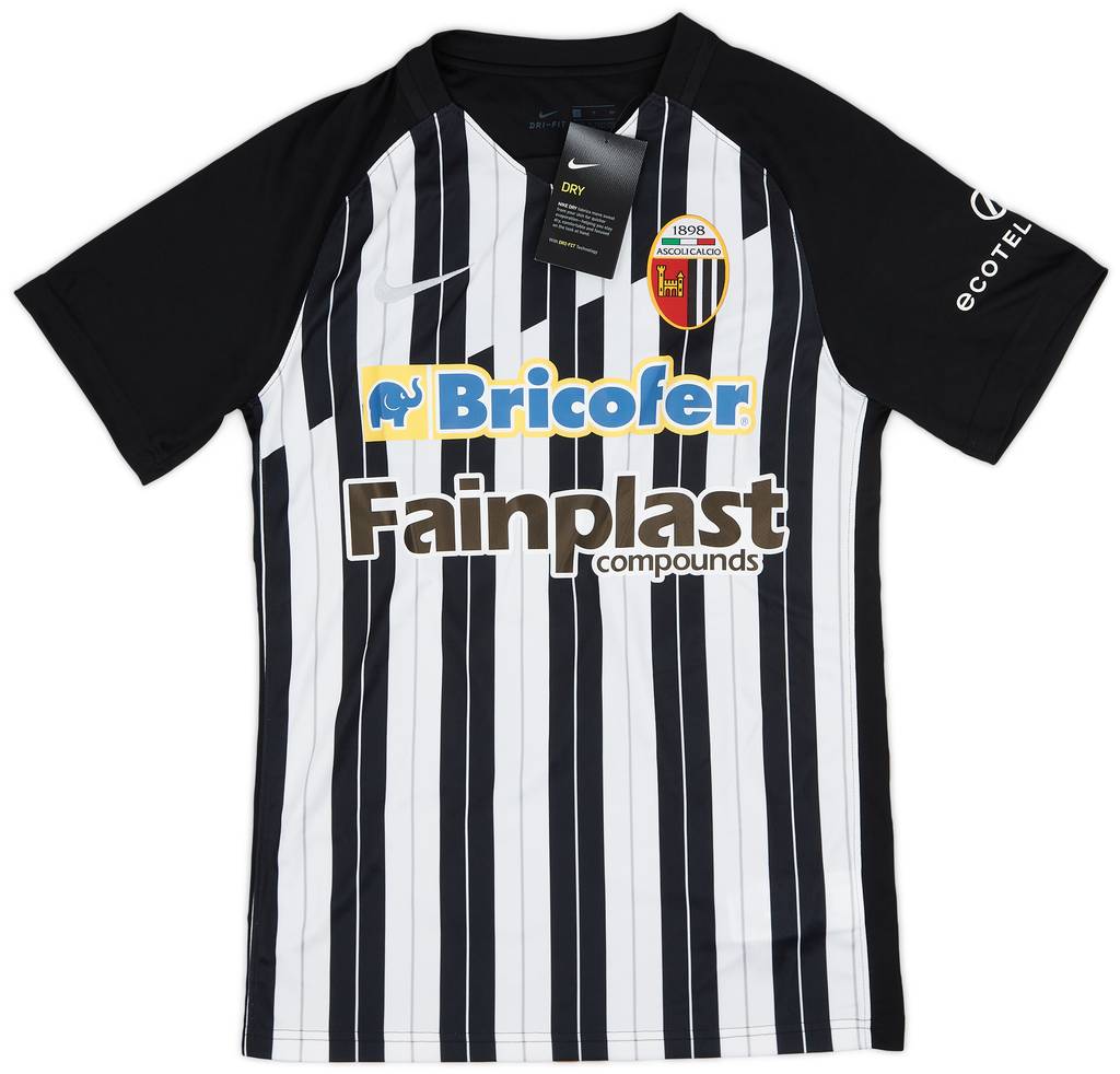 2020-21 Ascoli Home Shirt Iliev #11 (S)