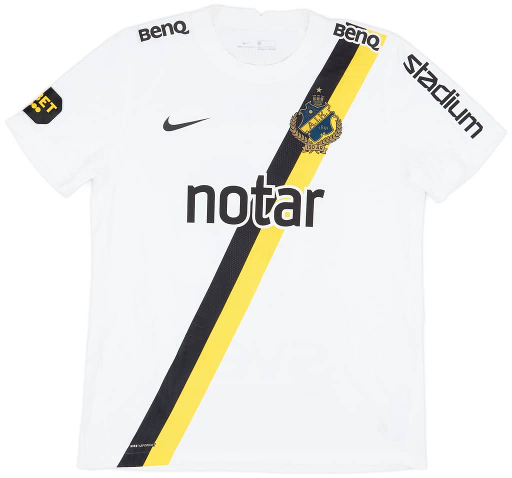 2021 AIK Stockholm Match Issue Away Shirt Michel #12