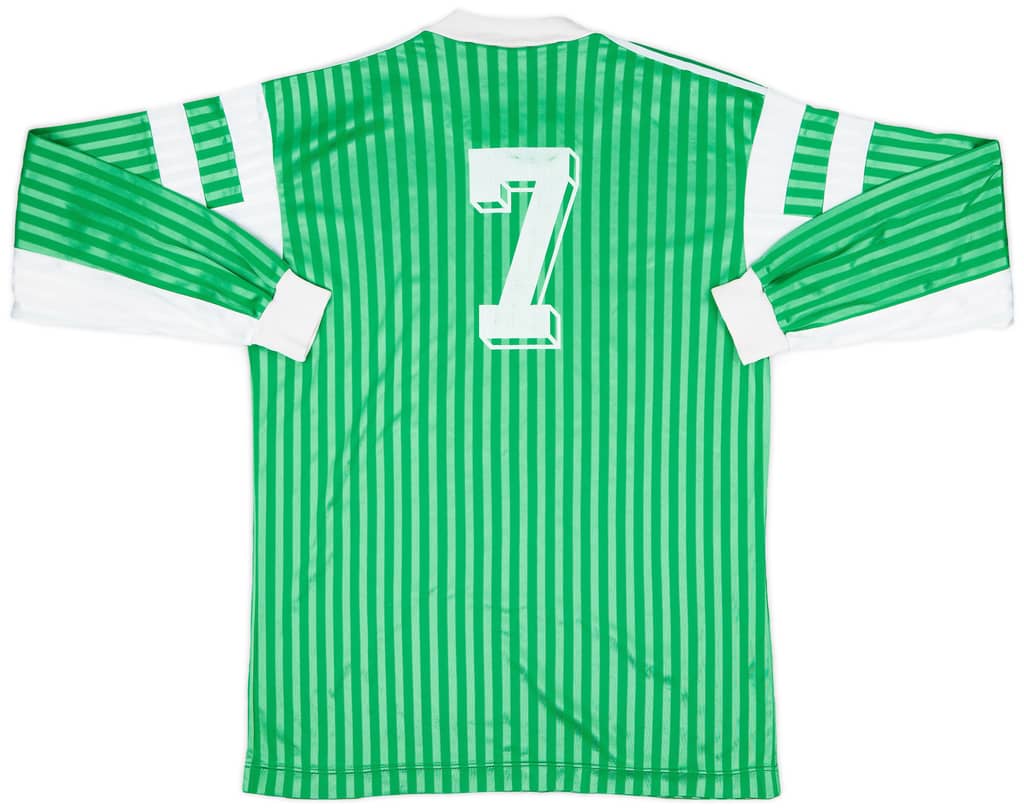 1991-92 Coupe de France L/S Shirt #7 - 7/10 - (L/XL)