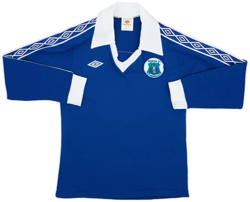 1979-82 Everton Home Shirt #5 - 9/10 - (S)