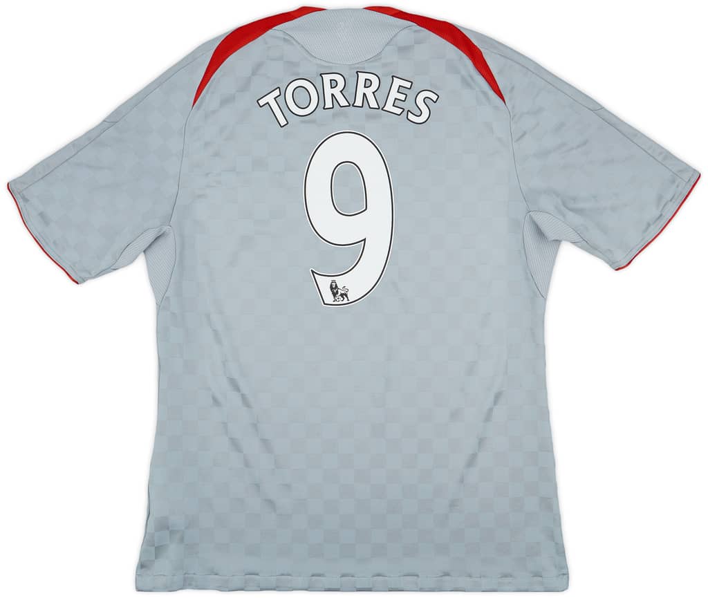 2008-09 Liverpool Away Shirt Torres #9 - 5/10 - (L)