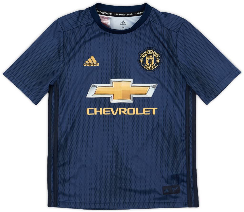 2018-19 Manchester United Third Shirt - 9/10 - (M.Boys)
