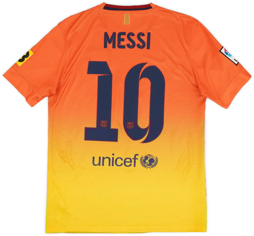 2012-13 Barcelona Away Shirt Messi #10 - 5/10 - (S)