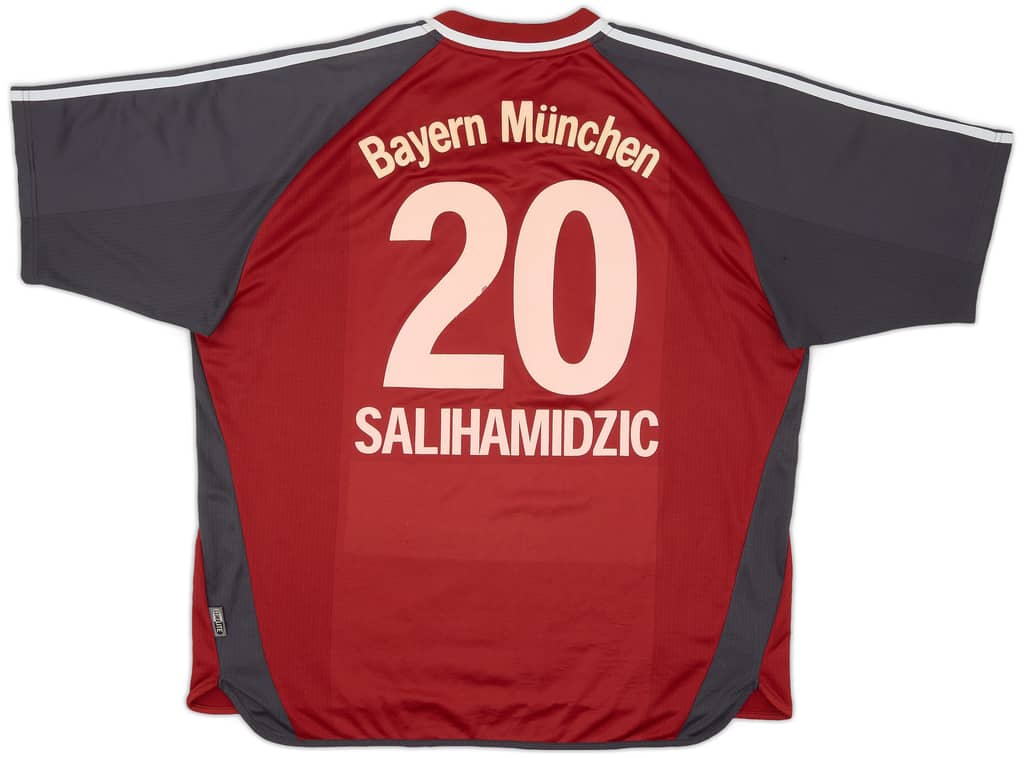 2001-02 Bayern Munich Home Shirt Salihamidzic #20 - 6/10 - (XXL)