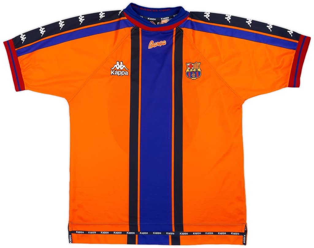 1997-98 Barcelona Away Shirt - 6/10 - (L)