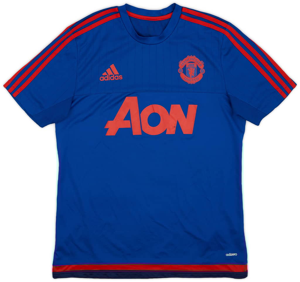 2015-16 Manchester United adidas Training Shirt - 6/10 - (M)