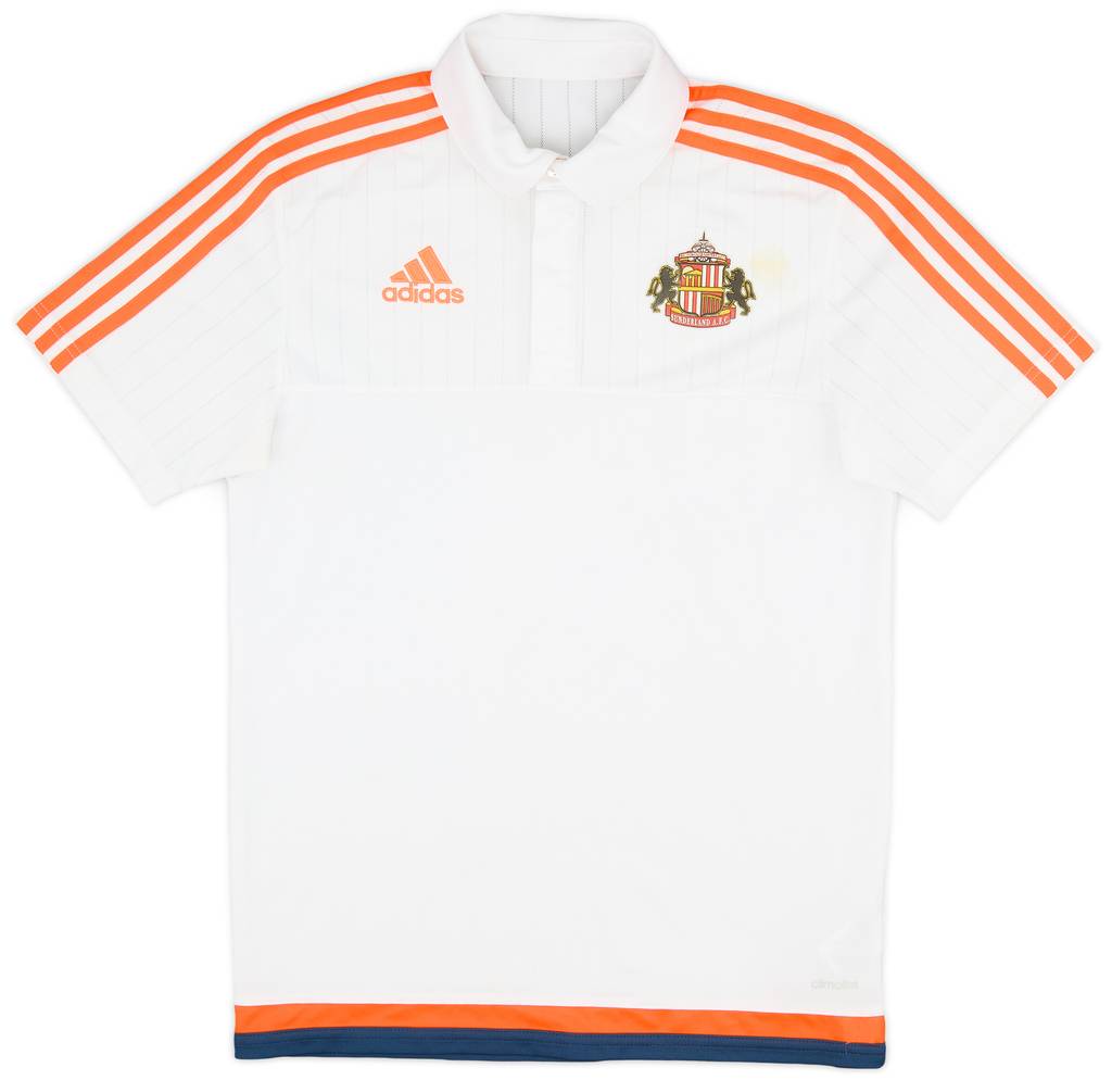 2015-16 Sunderland adidas Polo Shirt - 8/10 - (S)