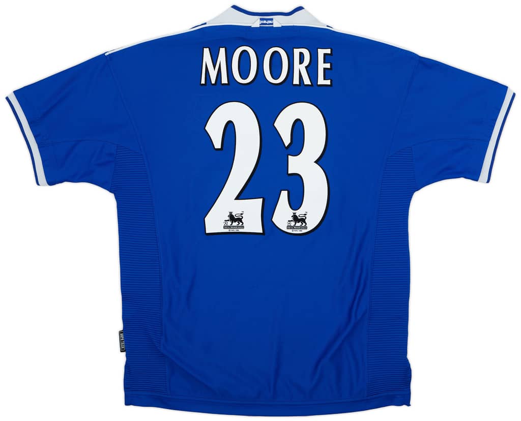 1999-00 Everton Home Shirt Moore #23 - 6/10 - (L)