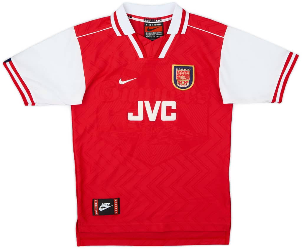 1996-98 Arsenal Home Shirt - 8/10 - (M.Boys)